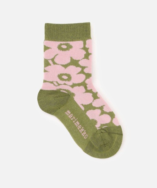 marimekko(マリメッコ)の「【Kids】Makeinen Unikko / Socks(ソックス/靴下・キッズ・ピンク系その他・25/22/19/31/28)」の2枚目の写真