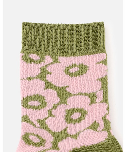 marimekko(マリメッコ)の「【Kids】Makeinen Unikko / Socks(ソックス/靴下・キッズ・ピンク系その他・25/22/19/31/28)」の3枚目の写真