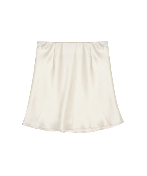 NICK&NICOLE(ニックアンドニコール)の「SATIN FLARE MIDI SKIRT_IVORY(スカート・レディース・その他・SMALL/MEDIUM/LARGE)」の5枚目の写真