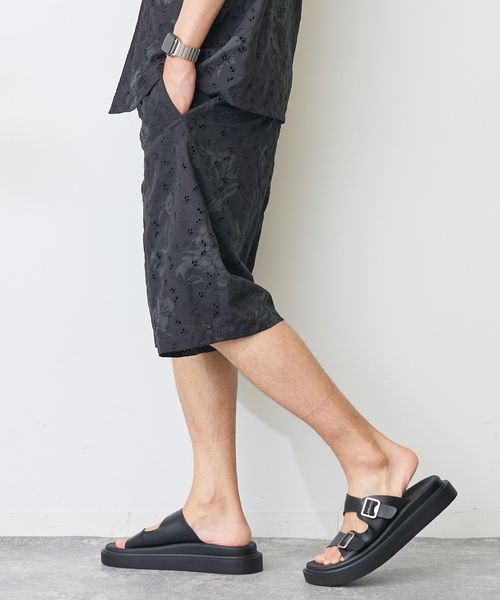 B.C STOCK(ベーセーストック)の「アロハレースショーツ(その他パンツ・メンズ・ブラック/ネイビー・LARGE/MEDIUM)」の7枚目の写真