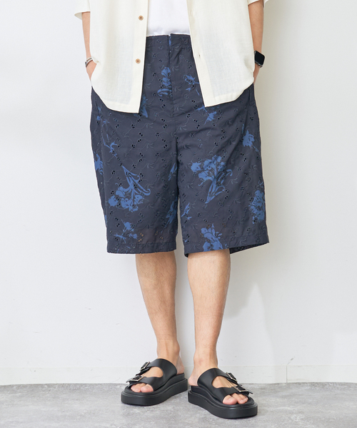 B.C STOCK(ベーセーストック)の「アロハレースショーツ(その他パンツ・メンズ・ブラック/ネイビー・LARGE/MEDIUM)」の12枚目の写真