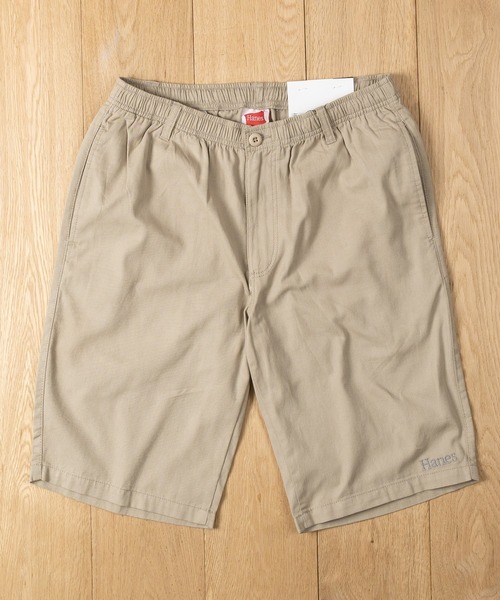 HANES（ヘインズ）の「【3】〔Hanes/ヘインズ〕チノクロス リラックス ショートパンツ（チノパンツ・メンズ・カーキ/ベージュ/ブラック/ネイビー・X-LARGE/LARGE/MEDIUM）」の16枚目の写真
