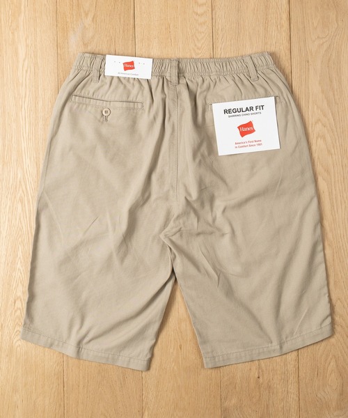 HANES（ヘインズ）の「【3】〔Hanes/ヘインズ〕チノクロス リラックス ショートパンツ（チノパンツ・メンズ・カーキ/ベージュ/ブラック/ネイビー・X-LARGE/LARGE/MEDIUM）」の17枚目の写真