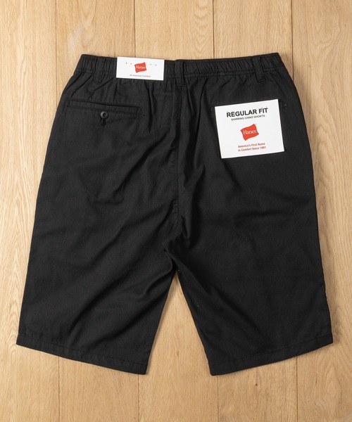 HANES（ヘインズ）の「【3】〔Hanes/ヘインズ〕チノクロス リラックス ショートパンツ（チノパンツ・メンズ・カーキ/ベージュ/ブラック/ネイビー・X-LARGE/LARGE/MEDIUM）」の15枚目の写真
