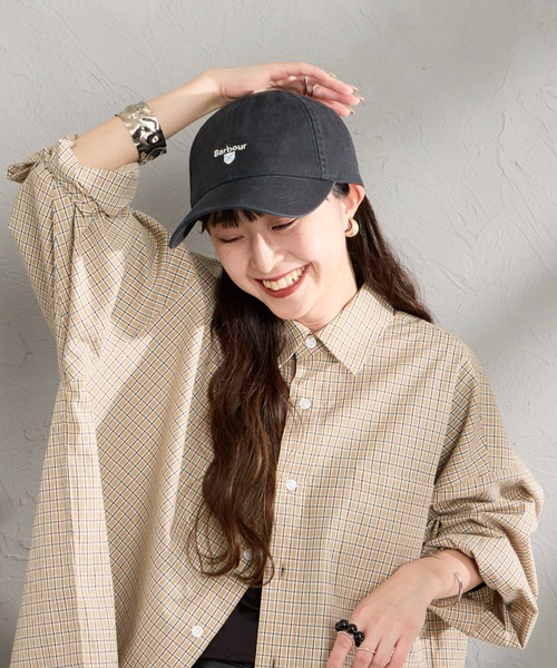Barbour（バブアー）の「【WEB先行予約】[Barbour/バブアー] CASCADE SPORTS ロゴ刺繍 コットン６パネル キャップ（キャップ・レディース・グレー/オリーブ/ブラック/ネイビー・ONE SIZE）」の19枚目の写真
