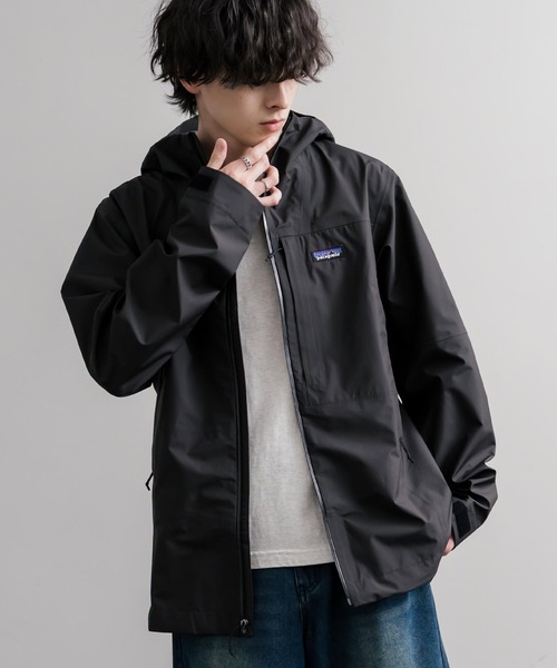 patagonia(パタゴニア)の「Patagonia パタゴニア M'S BOULDER FORK RAIN JKT ボルダーフォークレインジャケット/ツバ付きマウンテンパーカー(マウンテンパーカー・メンズ・ダークネイビー/ブラック・XXL/XL/L/M/S)」の14枚目の写真
