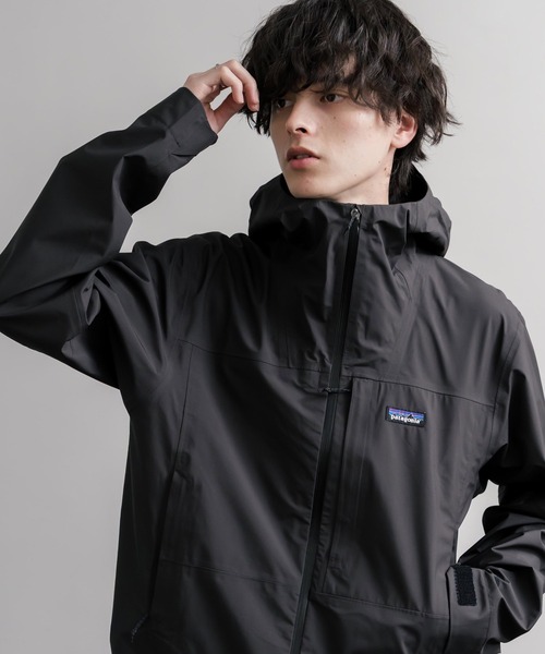 patagonia(パタゴニア)の「Patagonia パタゴニア M'S BOULDER FORK RAIN JKT ボルダーフォークレインジャケット/ツバ付きマウンテンパーカー(マウンテンパーカー・メンズ・ダークネイビー/ブラック・XXL/XL/L/M/S)」の16枚目の写真