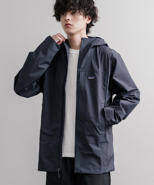 patagonia(パタゴニア)の「Patagonia パタゴニア M'S BOULDER FORK RAIN JKT ボルダーフォークレインジャケット/ツバ付きマウンテンパーカー(マウンテンパーカー・メンズ・ダークネイビー/ブラック・XXL/XL/L/M/S)」の21枚目の写真