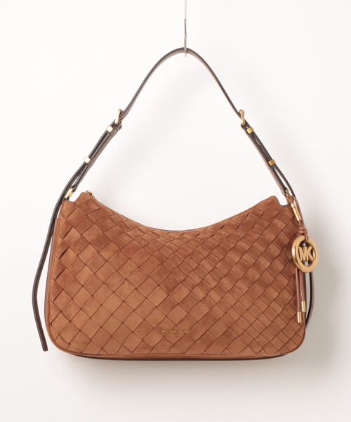 MICHAEL KORS(マイケルコース)の「NOLITA トップジップ コンバーチブル ショルダー ミディアム(ショルダーバッグ・レディース・ブラウン系・FREE)」の5枚目の写真