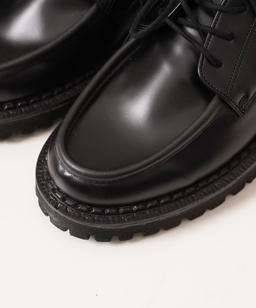 1111clothing(ワンフォークロージング)の「ボリュームアップ チロリアンシューズ / Volume Up Tyrolean Shoes(ローファー・メンズ・ブラック/ブラウン・26cm/26.5cm/27cm/27.5cm/28cm)」の7枚目の写真