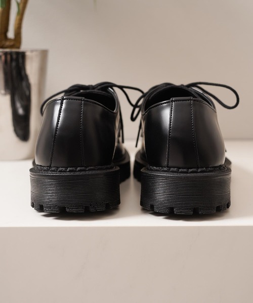 1111clothing(ワンフォークロージング)の「ボリュームアップ チロリアンシューズ / Volume Up Tyrolean Shoes(ローファー・メンズ・ブラック/ブラウン・26cm/26.5cm/27cm/27.5cm/28cm)」の9枚目の写真