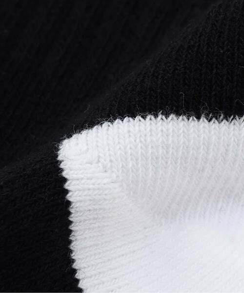 XLARGE KIDS（エクストララージキッズ）の「OG刺しゅうリブクルーソックス（ソックス/靴下・キッズ・ブラック/ホワイト・17-19cm/15-17cm/19-21cm/13-15cm）」の5枚目の写真