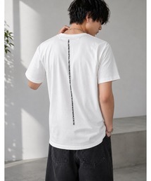 【Bls】 【ZL】【Bling Leads】バッグプリント VネックTEE