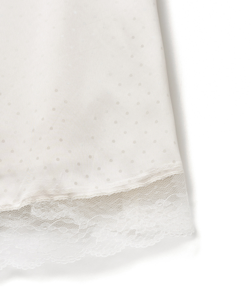 TTUDEMENT(トュードメント)の「SATIN DOT SLEEVELESS DRESS_CREAM(ワンピース・レディース・その他・SMALL/MEDIUM)」の6枚目の写真