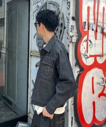CIAOPANIC（チャオパニック）の「【cian denim/シアンデニム】クロップドデニムジャケット（デニムジャケット）」