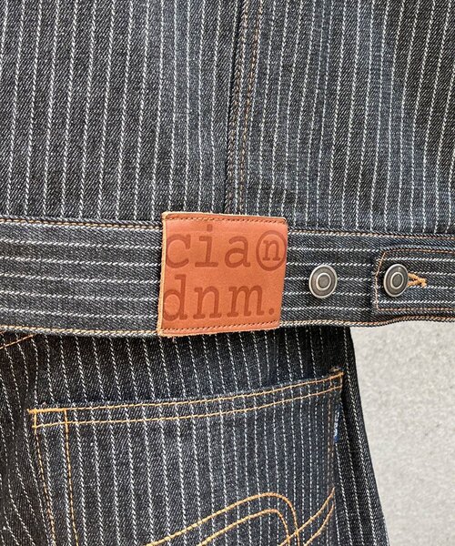 CIAOPANIC(チャオパニック)の「【cian denim/シアンデニム】クロップドデニムジャケット(デニムジャケット・メンズ・ブラウン/インディゴブルー/グレー・LARGE/MEDIUM/SMALL)」の18枚目の写真