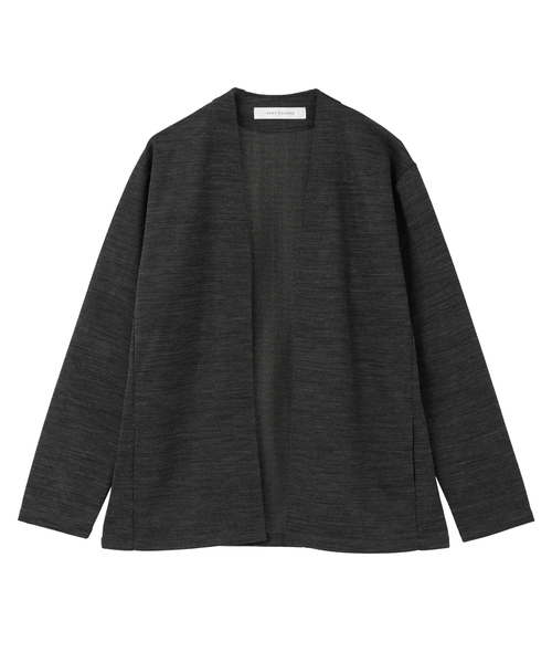 MEN'S MELROSE(メンズメルローズ)の「エアリーシリーズボタンレスカーディガン(カーディガン/ボレロ・メンズ・チャコールグレー/ネイビー/ブラウン・3/4)」の4枚目の写真