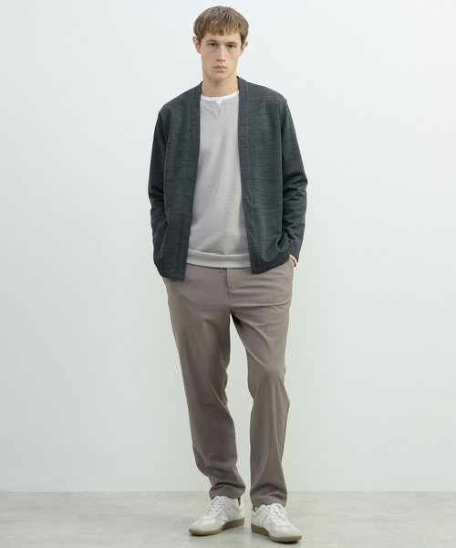 MEN'S MELROSE(メンズメルローズ)の「エアリーシリーズボタンレスカーディガン(カーディガン/ボレロ・メンズ・チャコールグレー/ネイビー/ブラウン・3/4)」の14枚目の写真