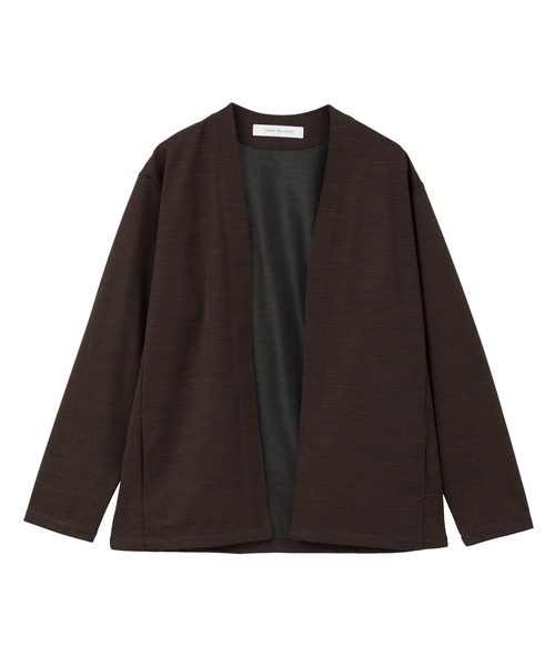 MEN'S MELROSE(メンズメルローズ)の「エアリーシリーズボタンレスカーディガン(カーディガン/ボレロ・メンズ・チャコールグレー/ネイビー/ブラウン・3/4)」の17枚目の写真