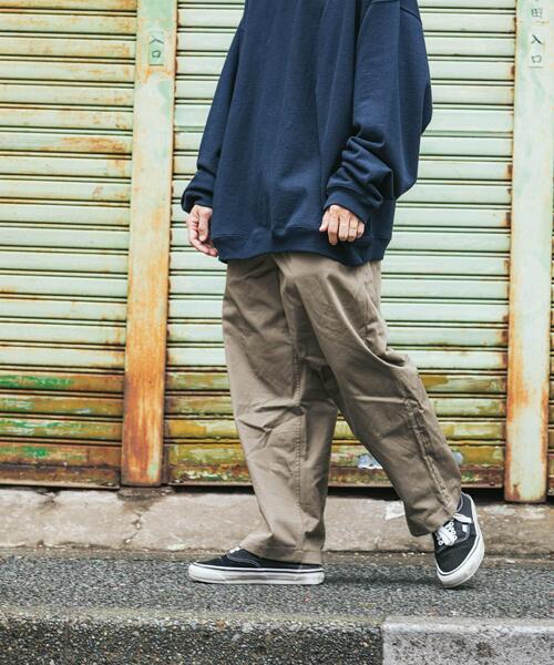 Wide Dad(ワイドダッド)の「Wide Dad DAD EASY WIDE CHINO(その他パンツ・メンズ・ブラック/ネイビー/モカ・1/2)」の14枚目の写真