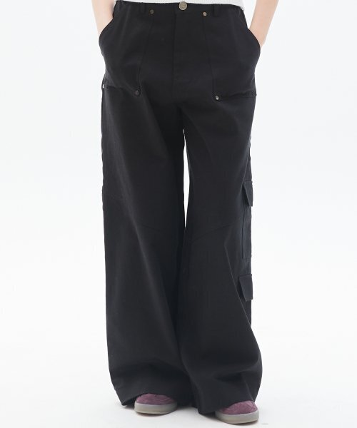 LUVISTRUE(ラヴイズトゥルー)の「PY CARGO PANTS(BLACK)(その他パンツ・レディース・その他・MEDIUM)」の1枚目の写真