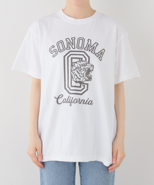 JOURNAL STANDARD LUXE(ジャーナルスタンダード ラックス)の「《追加》SONOMA Print T(Tシャツ/カットソー・レディース・ホワイト/ブラック・FREE)」の18枚目の写真