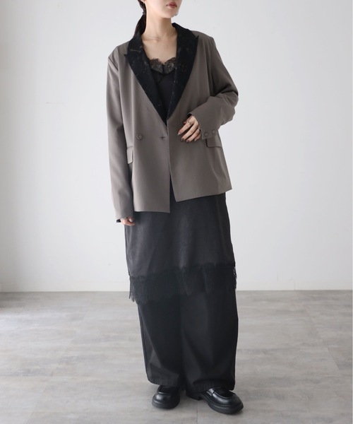 model：164cm. 着用サイズ：FREE