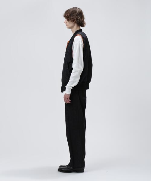 Alpha Industries(アルファインダストリーズ)の「Alpha Industries/アルファ インダストリーズ/MA-1 VEST/エムエーワン ベスト(MA-1・メンズ・ブラック・XS/S/M/L/XL/2XL)」の4枚目の写真