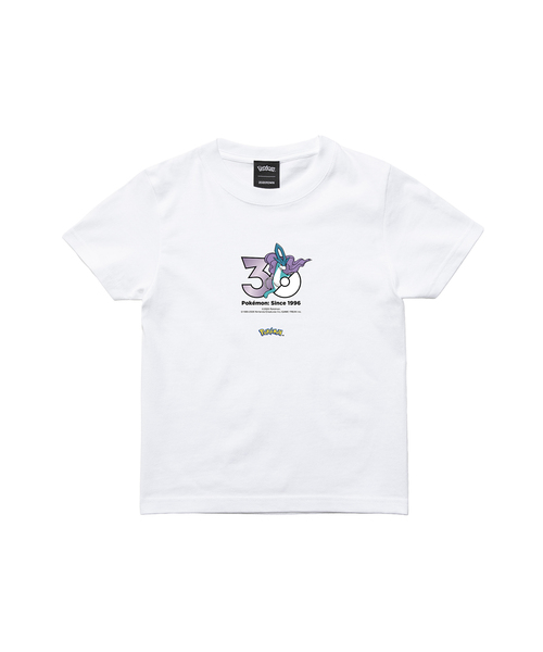 ZOZOSPOT(ゾゾスポット)の「Pokemon 30th Anniversary 1025 T-shirt 「スイクン」(Tシャツ/カットソー・レディース・ホワイト・SMALL/MEDIUM/LARGE/X-LARGE/XX-LARGE/XXX-LARGE/100cm/110cm/120cm/130cm/140cm/150cm/160cm)」の2枚目の写真
