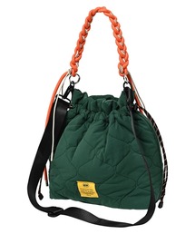 【KiU】パデッドパラコードハンドルトートバッグ K575