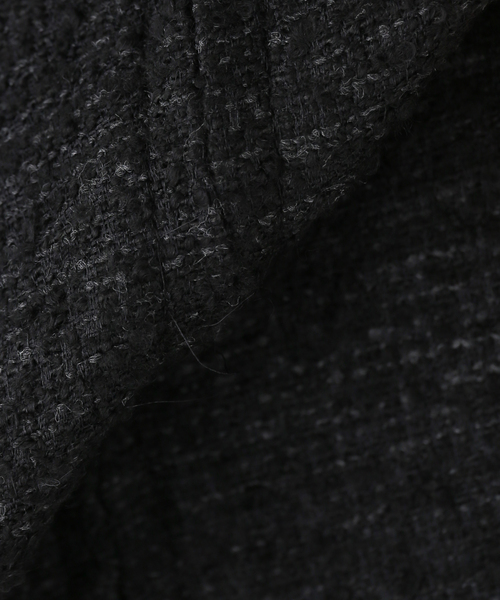 FRAMeWORK(フレームワーク)の「COUTURE DADAM italian tweed tunkers(その他アウター・レディース・ブラック・FREE)」の6枚目の写真