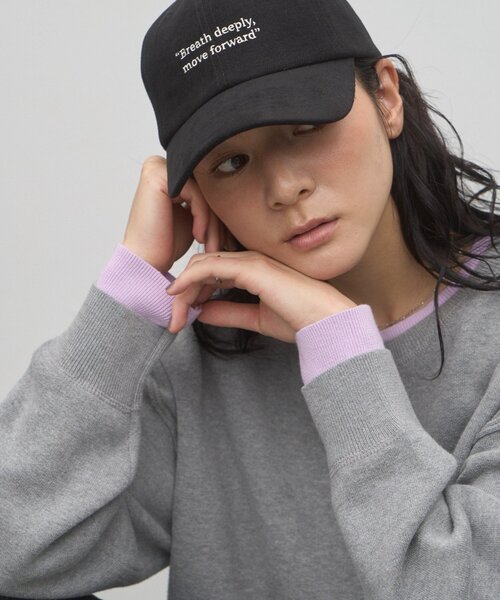 CIAOPANIC TYPY(チャオパニックティピー)の「∴フェイクレイヤードスウェットライクニット(ニット/セーター・レディース・ブラック/ブラウン/グレー/レッド/オフホワイト/ピンク/グリーン/アイボリー・ONE SIZE)」の20枚目の写真