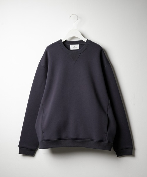 URBAN RESEARCH Sonny Label(アーバンリサーチサニーレーベル)の「カノコダンボールクルーネックプルオーバー(スウェット・メンズ・ネイビー/ブラック/グレー・LARGE/MEDIUM)」の3枚目の写真