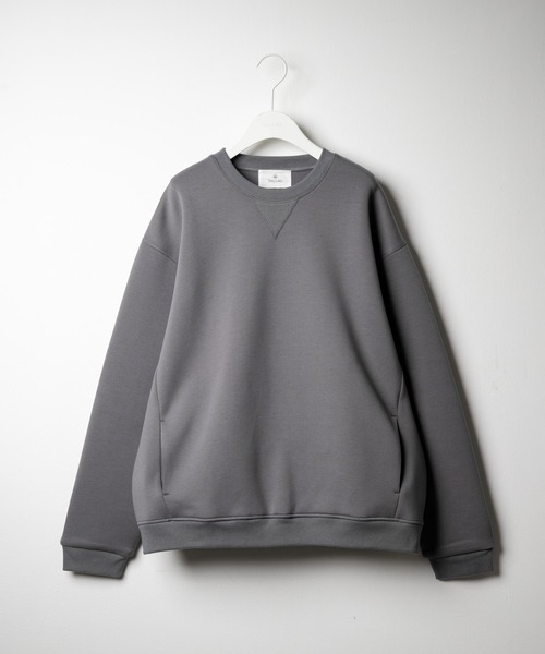 URBAN RESEARCH Sonny Label(アーバンリサーチサニーレーベル)の「カノコダンボールクルーネックプルオーバー(スウェット・メンズ・ネイビー/ブラック/グレー・LARGE/MEDIUM)」の2枚目の写真