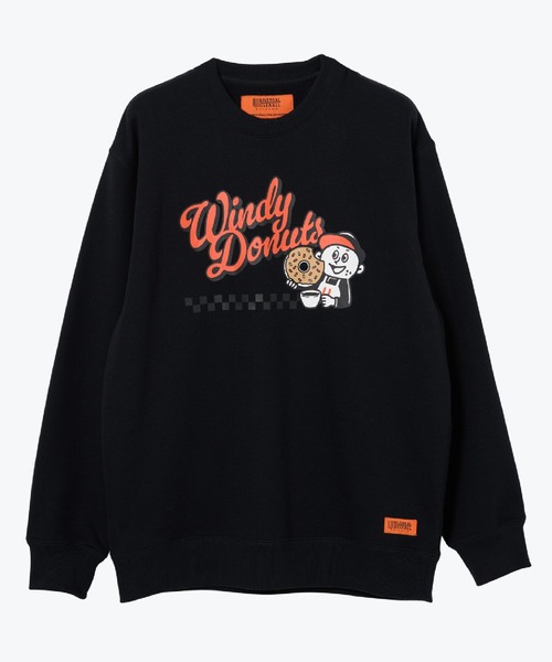 UNIVERSAL OVERALL（ユニバーサルオーバーオール）の「Windy.Jr DonutSWEAT（スウェット・メンズ・ヘザーグレー/ネイビー/ブラック/オートミール・XL/M/L）」の2枚目の写真
