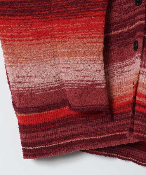 eL（エル）の「【eL】12G Border Layered Cardigan/1070201（カーディガン/ボレロ・レディース・ブルー系その他/レッド系その他・FREE）」の17枚目の写真