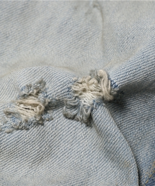 JACKROSE(ジャックローズ)の「ハイパーストレッチパンクロックシューカットデニム(デニムパンツ・メンズ・サックスブルー/インディゴブルー・XL/S/L/M)」の7枚目の写真