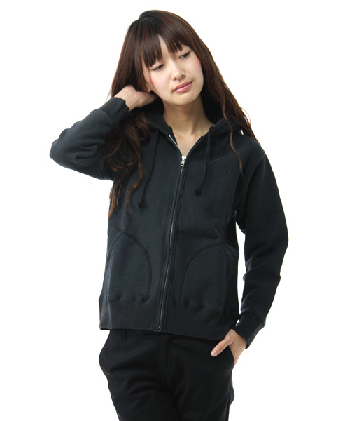 BEAMS BOY(ビームスボーイ)の「BEAMS BOY / スウェット ジップパーカ(パーカー・レディース・ライトグレー/グレー/ブラック系その他/レッド/イエロー/ロイヤルブルー/ネイビー/イエロー系その他/グリーン系その他/オレンジ系その他/ワイン/その他1/ブラック/ホワイト・0/1)」の4枚目の写真