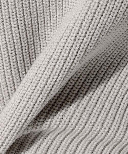 UNITED ARROWS(ユナイテッドアローズ)の「○UWBT アゼ フレア Vネック ニット◆(ニット/セーター・レディース・ライトグレー/ライトピンク/クリーム・フリー)」の17枚目の写真