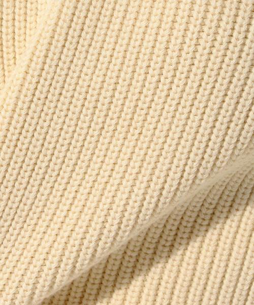 UNITED ARROWS(ユナイテッドアローズ)の「○UWBT アゼ フレア Vネック ニット◆(ニット/セーター・レディース・ライトグレー/ライトピンク/クリーム・フリー)」の11枚目の写真