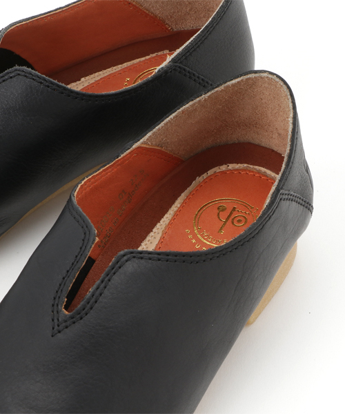 YOSUKE(ヨースケ)の「「YOSUKE/ヨースケ」レザーフラットシューズ(ドレスシューズ・レディース・ホワイト/ダークブラウン/ネイビー/モカ/ブラック・24/23/22.5/23.5/24.5)」の6枚目の写真