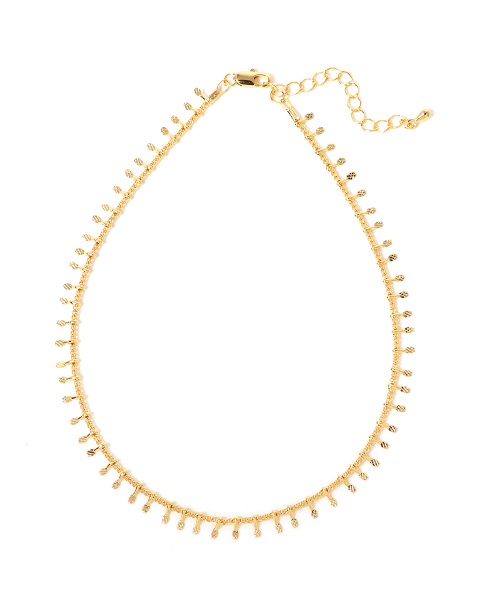 Three Four Time（ｽﾘｰﾌｫｰﾀｲﾑ）の「【Web限定】デザインチェーンチョーカー（チョーカー・レディース・ゴールド/シルバー・FREE）」の5枚目の写真