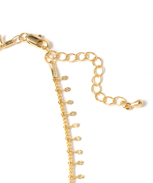 Three Four Time（ｽﾘｰﾌｫｰﾀｲﾑ）の「【Web限定】デザインチェーンチョーカー（チョーカー・レディース・ゴールド/シルバー・FREE）」の4枚目の写真