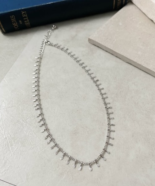 Three Four Time（ｽﾘｰﾌｫｰﾀｲﾑ）の「【Web限定】デザインチェーンチョーカー（チョーカー・レディース・ゴールド/シルバー・FREE）」の2枚目の写真