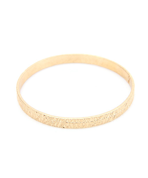 Luz Llena（ラズレナ）の「[4本セット]ナローデザインバングルSET（バングル/リストバンド・レディース・ゴールド/シルバー・ﾌﾘ-）」の5枚目の写真