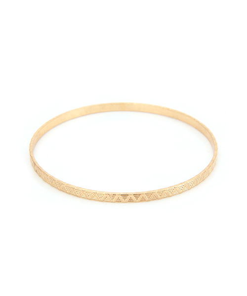 Luz Llena（ラズレナ）の「[4本セット]ナローデザインバングルSET（バングル/リストバンド・レディース・ゴールド/シルバー・ﾌﾘ-）」の6枚目の写真