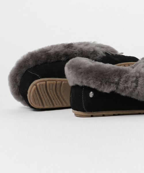 ♡EMU♡Amity Cuff Fur♡ファーモカシン♡25㌢♡ 【公式通販】