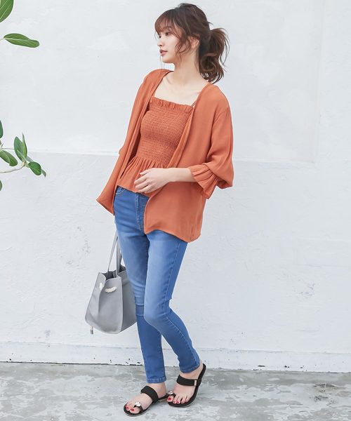 KOBE LETTUCE（コウベレタス）の「親指ビジュー×シフォンベルトフラットサンダル（サンダル・レディース・ホワイト/ブラック/ピンク/その他1/その他2/その他3/シルバー/ブルー/ミント/イエロー/ブラック系その他/その他/グリーン系その他/シルバー系その他・L/S/M/LL）」の20枚目の写真