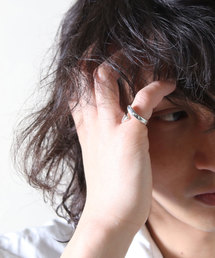 【YArKA/ヤーカ】silver925 thick pole design ring[thi]/シックポールデザインリング