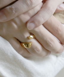 【YArKA/ヤーカ】silver925 thick pole design ring[thi]/シックポールデザインリング